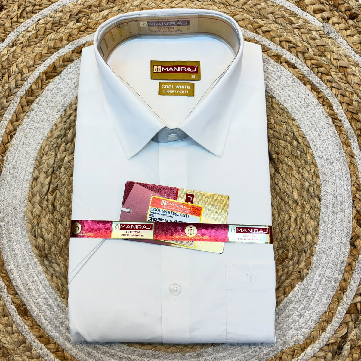 Maniraj White Shirt Half Sleeve (KCWS01)
