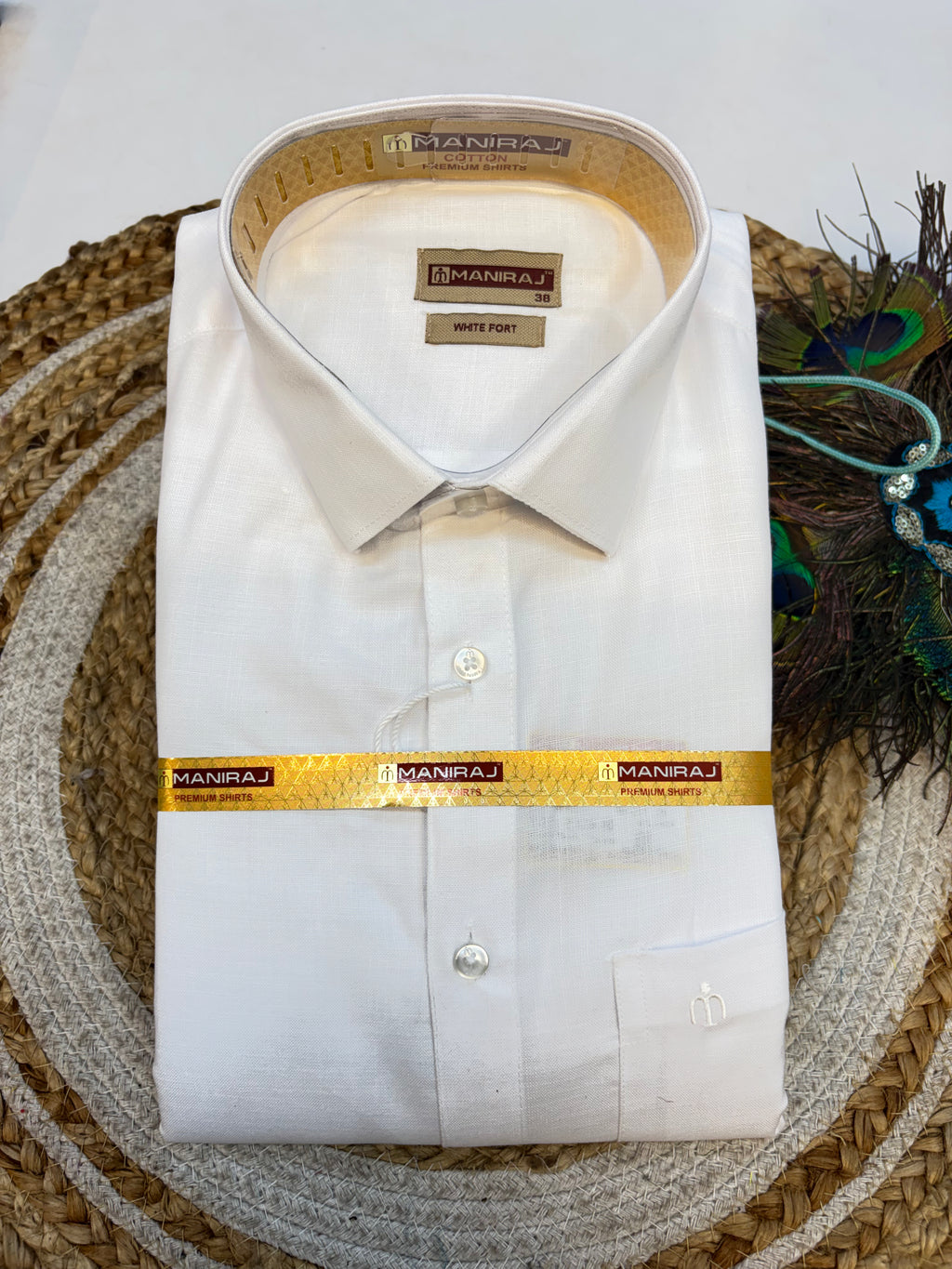 Maniraj White Shirt Full Sleeve (KCWS03)